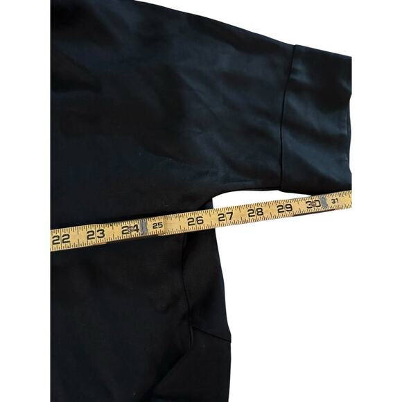 COS Women's Black Button Front Boxy Oversized Shirt Dress Size XS - Picture 4 of 9